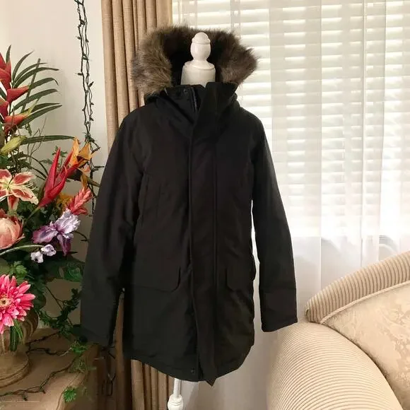 Uniqlo Ultra Warm Hybrid Down Coat in Black - Picture 2 of 14